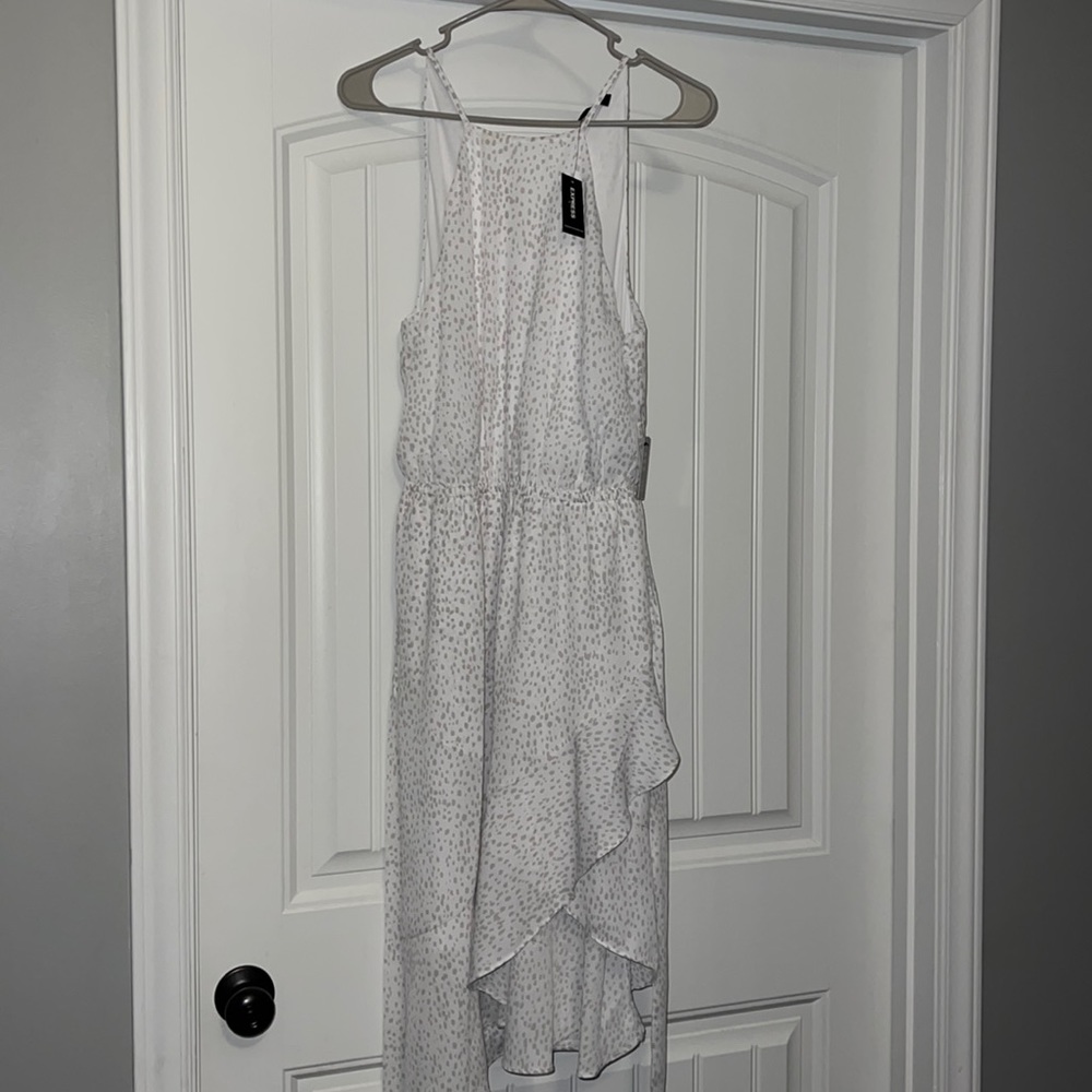 NWT Asymmetrical Express midi dress size M